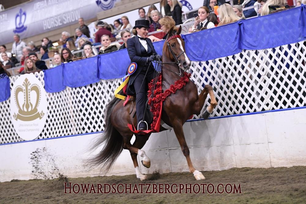 Lori Lawrence and HS Brilliant Heiress at the 2021 American Royal